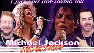 Michael Jackson Reaction ''I Just Cant Stop Loving You'' - Live Wembley 1988