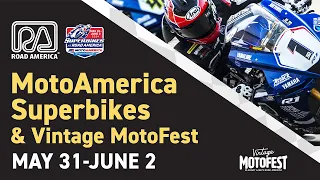2024 MotoAmerica Superbikes & Vintage MotoFest