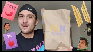 Trying the New McDonald's BTS Meal
