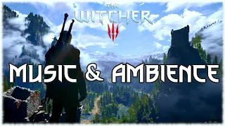 Witcher 3 - Relaxing Music & Ambience [10 Hours] 4k