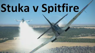 Stuka vs Spitfire