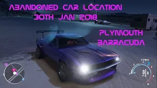 NFS Payback Abandoned Car Location 30/01/2018 - Plymouth Barracuda