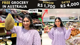 GROCERY SHOPPING IN AUSTRALIA  🛒🇦🇺  | Indian Life in Australia | COLES SUPERMARKET |  FREE GROCERY ?