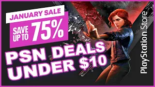 PSN JANUARY SALE CHEAP PS4/PS5 DEALS UNDER $10 - PlayStation Store Best Deals