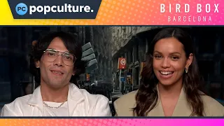 Bird Box Barcelona Stars Diego Calva and Georgina Campbell Talk New Bird Box Movie