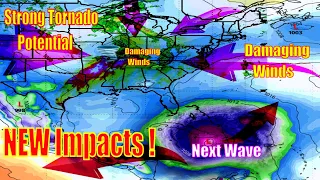 Huge Tropical Update & Powerful Storms Coming Today!