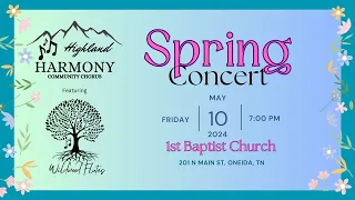 Highland Harmony Community Chorus Spring Concert 2024