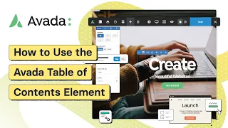 How to Use the Avada Table of Contents Element