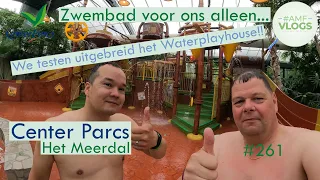 ZWEMBAD VOOR ONS ALLEEN 👍 HET MEERDAL |WE TESTEN HET NIEUWE WATER PLAYHOUSE |VLOG 261 #vakantievlog