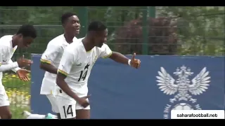 GHANA VS SERBIA(5-1)-U16 YOUTH DEVELOPMENT-GOALS&HIGHLIGHTS