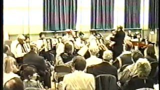 Norwich Accordion Band plays Glen Miller medley, 21st Anniversary concert in November 1991