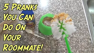 5 Pranks You Can Do On Your Roommate - HOW TO PRANK (Evil Booby Traps) | Nextraker
