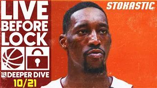 NBA DFS Deeper Dive & Live Before Lock (Friday 10/21/22) | DraftKings & FanDuel NBA Lineups