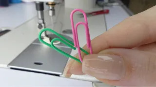 8 sewing tricks with Paper Clips that you never knew.