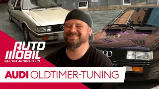 Aus alt mach neu: Die Tuning Profis motzen Kult-Audi von 1986 auf | auto mobil