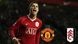 Cristiano Ronaldo vs Fulham Away HD 720p 2007