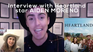 HEARTLAND Cast Interview: Rick Adderly/Aiden Moreno And what it means for HEARTLAND Season 16