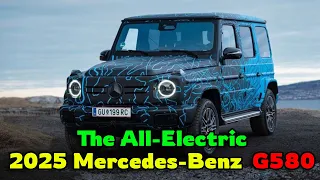 The All-Electric 2025 Mercedes-Benz G580 Hits the Snow!