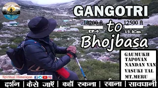 Gangotri to Gaumukh | Tapovan | Nandanvan | Vasuki Tal - Trek to Spiritual Himalayas | Ep-6 | HD