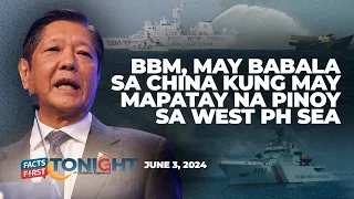 BBM may warning sa China