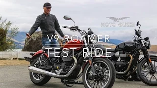 Moto Guzzi V9 Roamer review with Agostini exhaust