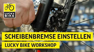 Scheibenbremse einstellen und reinigen | Ganz einfach die Scheibenbremse am Fahrrad einstellen