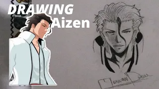 Drawing Aizen