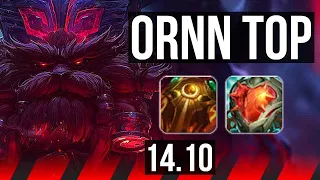 ORNN vs CAMILLE (TOP) | 5/2/7, 500+ games | EUW Master | 14.10