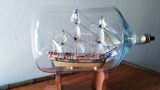 construccion de barco en botella el hms bounty por joaquin bejarano