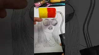 creative art #satisfying #art #artist #youtubeshorts #drawing #painting