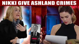 Y&R Spoilers Nikki gives evidence Ashland is a criminal, Victoria worries about Newman Enterprises