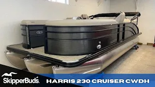 2022 Harris 230 Cruiser CWDH Tri-Toon Boat Tour SkipperBud's
