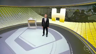 Estreia do novo cenário do "Jornal Hoje", com César Tralli - TV Globo São Paulo (13/03/2024)