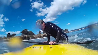 Twenty Seven+ Minutes of SUP Surfing and SUP Standing Around