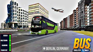 Bus Simulator : Ultimate| Trip to German (BERLIN-Wolfsburg-Hamburg-Frankfurt) Android Gameplay