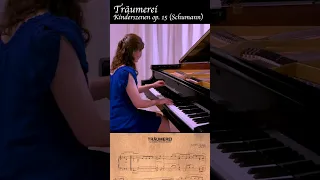 Most popular piece of Schumann's Kinderszenen - Träumerei (Dreaming)  #shorts