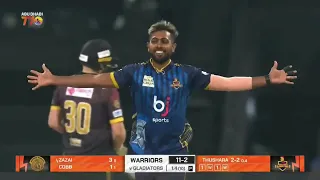 Nuwan Thushara On Fire 🔥😊 | Yoker King | T10 League 2023 #cricket #cricketnews