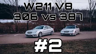 Mercedes Benz E500 | W211 | 306 vs 387 PS | V8 | vorMopf | Mopf | AMG Paket | Hoch.Oktan SPEZIAL #2