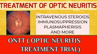 Treatment of optic neuritis and multiple sclerosis