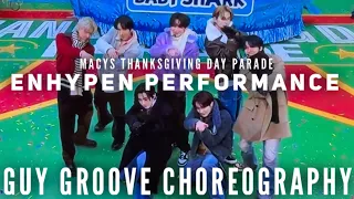 2023 Macys Thanksgiving Day Parade - Enhypen Performance - @GuyGroove Choreography