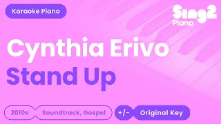 Cynthia Erivo - Stand Up (Piano Karaoke)