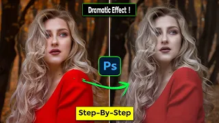 In Photoshop, there are 2 hidden filters for dramatic black and white - v1