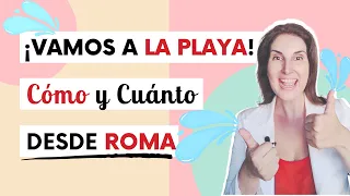 📌Qué hacer en ROMA: ⛱️ La mejor PLAYA a 1 hora de TREN 🚂