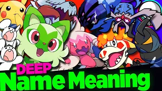 EVERY Gen 9 Pokemon Name EXPLAINED! 🌟 Pokémon Scarlet and Violet