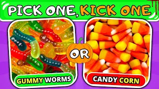 Pick One, Kick One - Halloween CANDY! 👻🎃