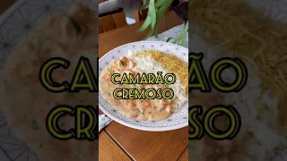 Receita - Camarão Cremoso