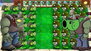 Plants vs Zombies Epic Hack - All Pea PVZ vs 9999 Dr. Zomboss