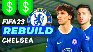 610 MİLYON EURO HARCANDI! // FIFA 23 CHELSEA REBUILD // KARİYER MODU