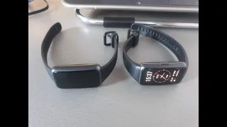 HUAWEI BAND 7 - что добавили в новинку? Сравниваем смарт-часы BAND 7 с предыдущей моделью BAND 6