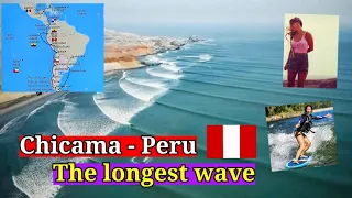 The world's longest wave | Chicama surf | chicama wave | chicama surfing peru | chicama peru | peru